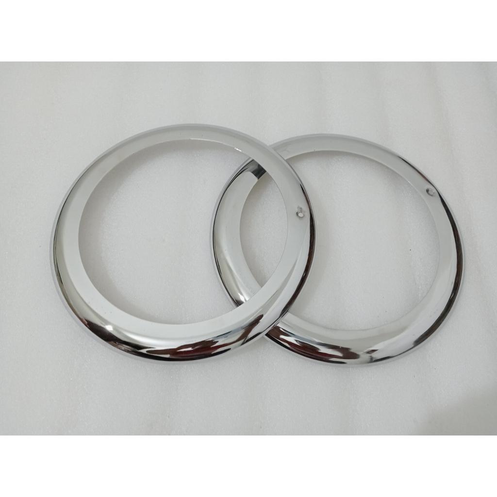 Headlight Retaining Set Bezel Chrome Rim Trim 8" For Willys Jeeps Truck |Fit For