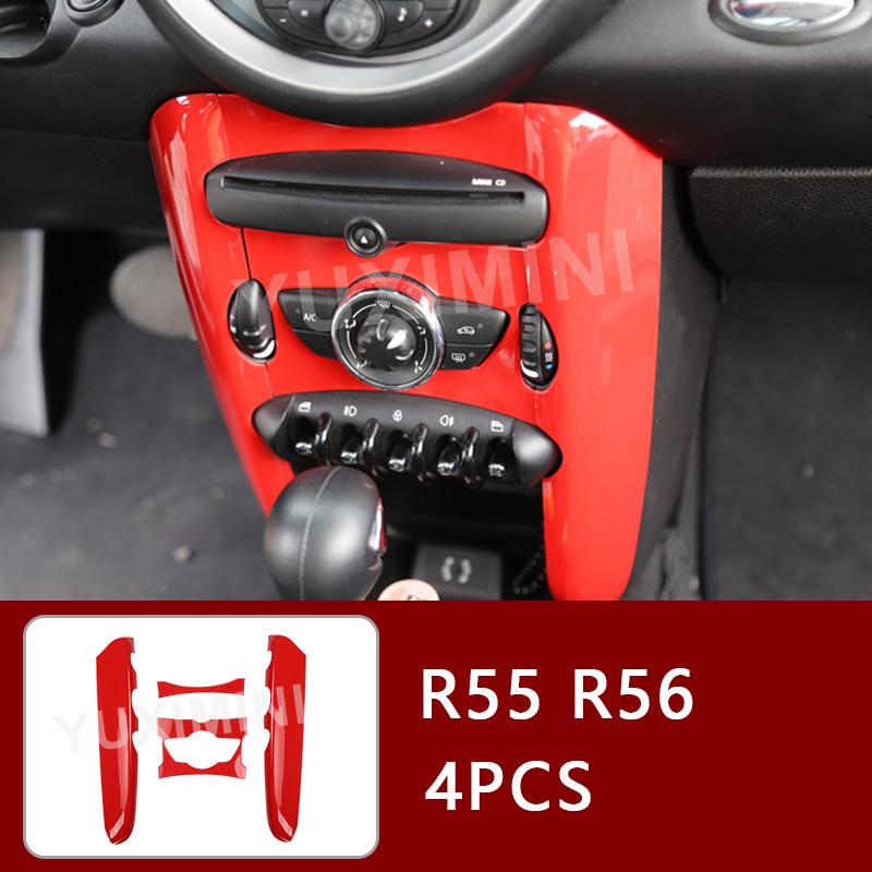 Для BMW MINI ONE Cooper S JCW R55 R56 R57 R58 R59 R60 R61 Аксессуары для модификации интерьера автомобиля Декоративные защитные наклейки