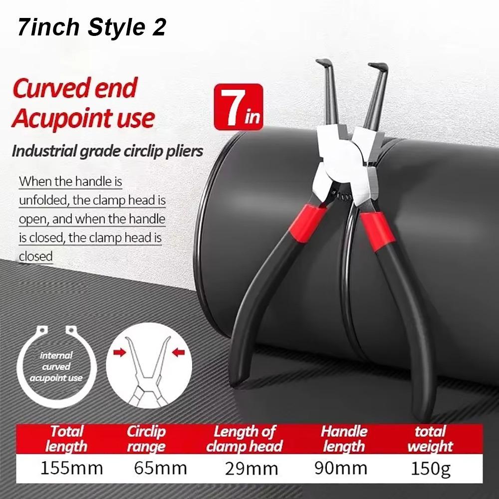 1 шт. Экономящие силы клещи для стопорных колец  для снятия установки съемника стопорных колец валов