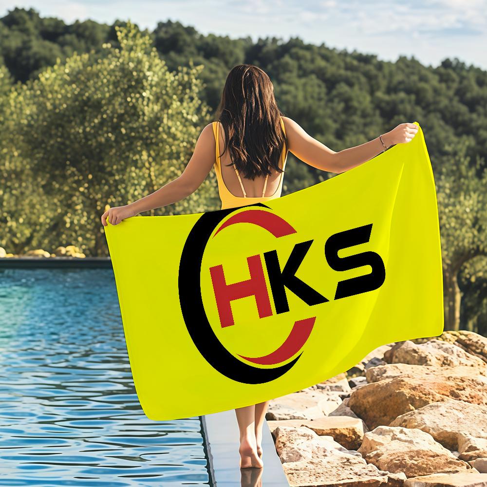 Модные быстросохнущие пляжные полотенца H-HKS подходят для бассейнов, кемпинга, йоги и спортзала