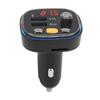 Bluetooth FM Transmitter Music Player Dual USB Fast Charger Hands Free Calling LED Color Backlit