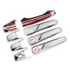 Для Dodge Journey 2008-2011 дорестайлинговый ABS автомобиль хромированный стиль боковая ручка двери накладка отделка 2009 2010