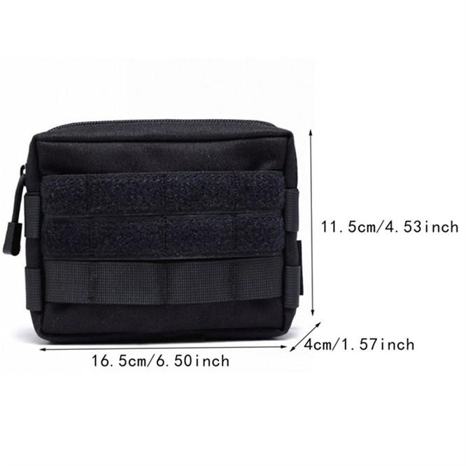 Tactical Military Molle Pouch Belt Waist Pack Outdoor Sports EDC Storage Bags