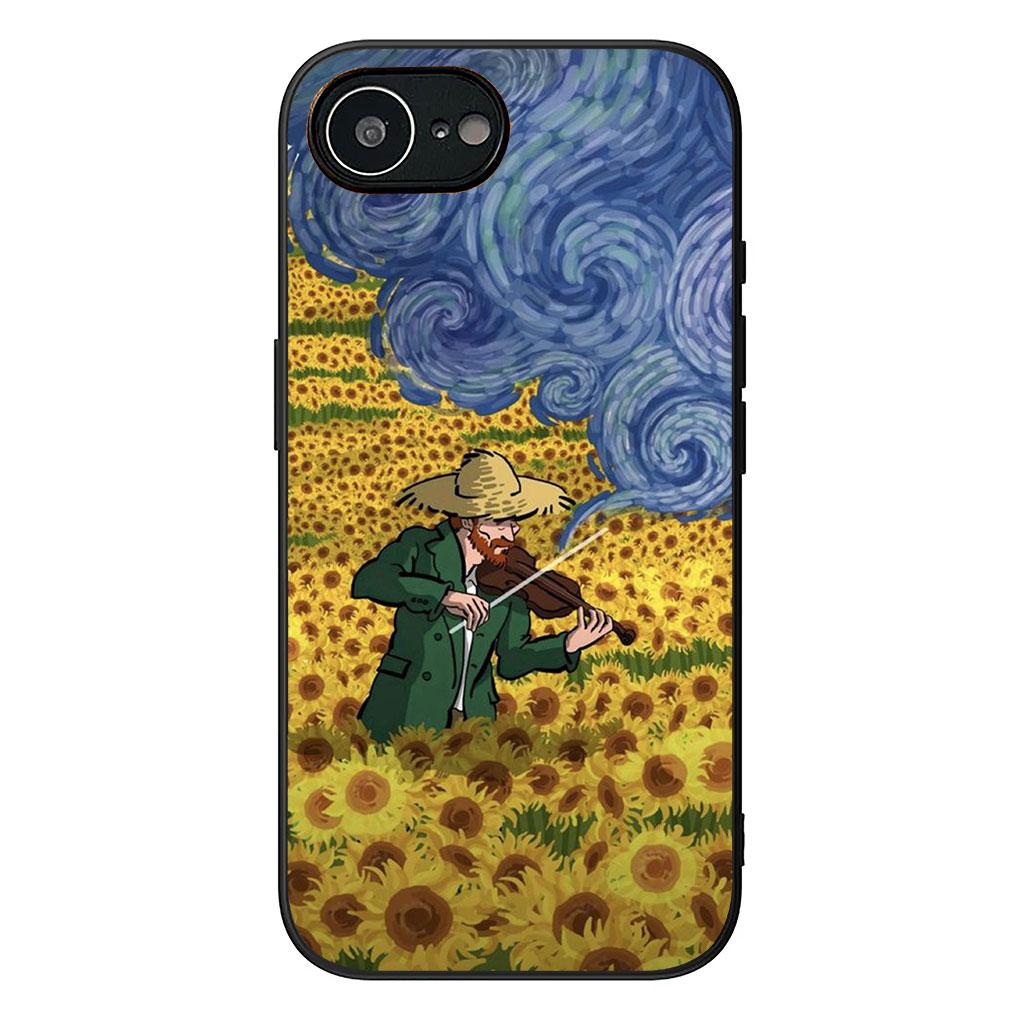 Cover for Apple iPhone 13 12 Mini XS 11 Pro Max 7 8 Plus + XR SE 2022 2020 SE3 Coque Phone Case Starry Night Van Gogh Painting
