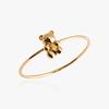 14K Small Bear Miss Ring Real Gold Ring