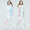 Women Ski Suit Breathable Warm Winter Sports Windproof Waterproof Jacket Ski Pants Women's Ski Hoodie Set Skiing Snowboard Suits