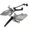 Motorcycle Left Right Rear Foot Peg Brake Pedal Footrest Bracket For KAWASAKI VERSYS 250/300 NINJA EX250R Z250 Z300