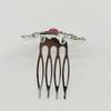 Kids Gift Hairpin Princess Hairclip Hair Jewelry Crystal Rhinestone Flower Tiara Crown Hair Comb