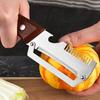 2Pcs Multifunctional Vegetable Ergonomic Peeler Peeler Stainless Wooden Handle Steel Blade Kitchen