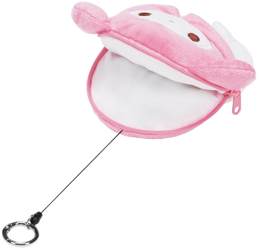 Плюшевый кошелек-брелок Skater с катушкой Sanrio My Melody, ZRNP1-A