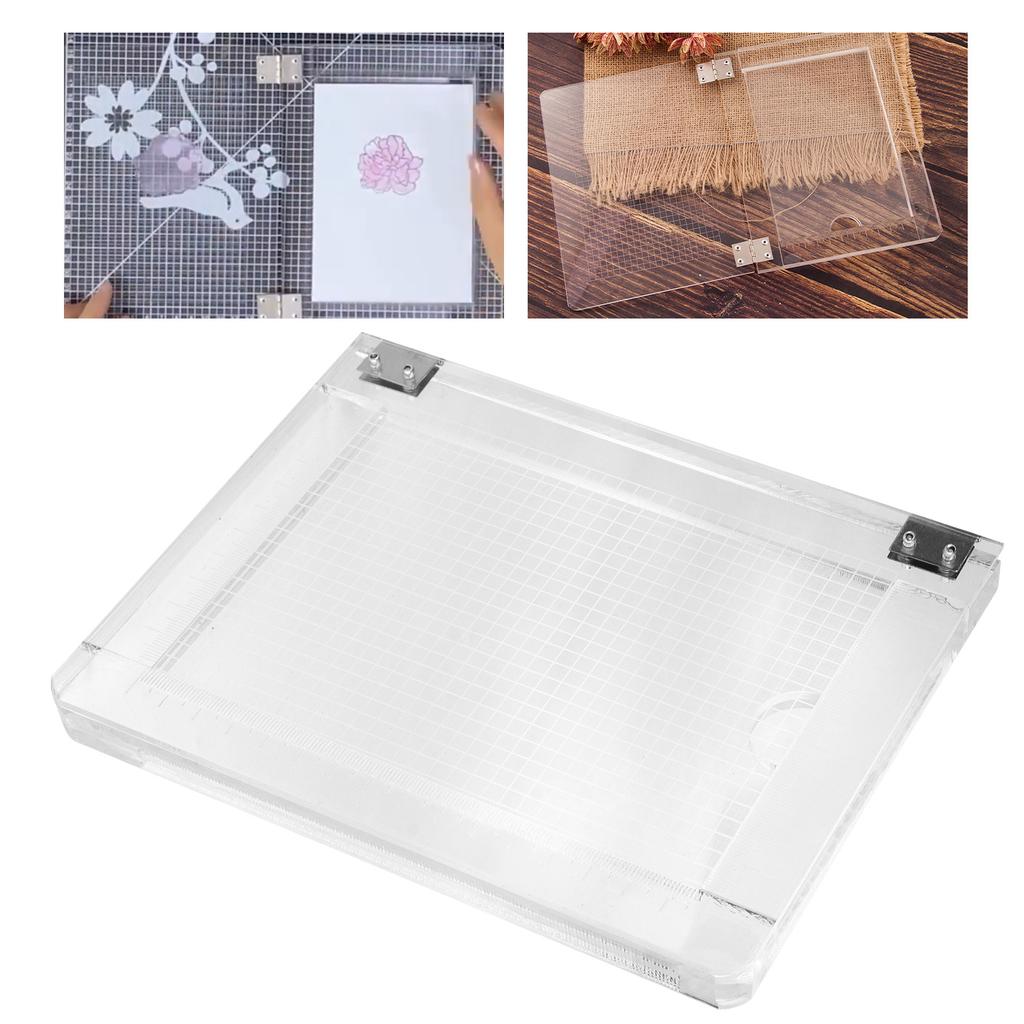 Stamp Platform Positioning Tool  Hand Made Card Transparent Stamping Template