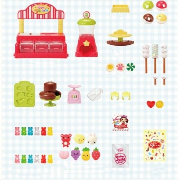 Игровой набор Moon Jelly Shop, разноцветные, популярные корейские игрушки