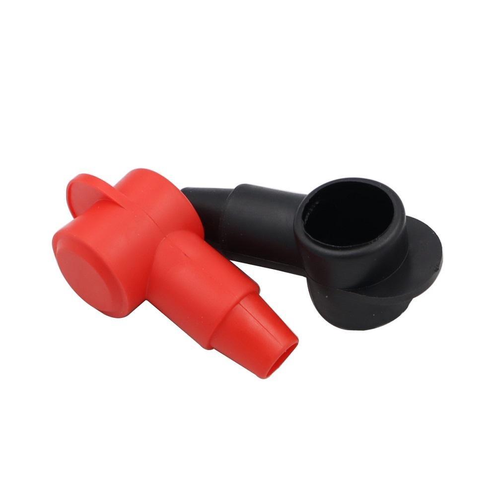 10/6Pcs Silicone Covers Battery Terminals Caps Pile Head Protective Car Accessories 12v battery bornes Retardant Insulation