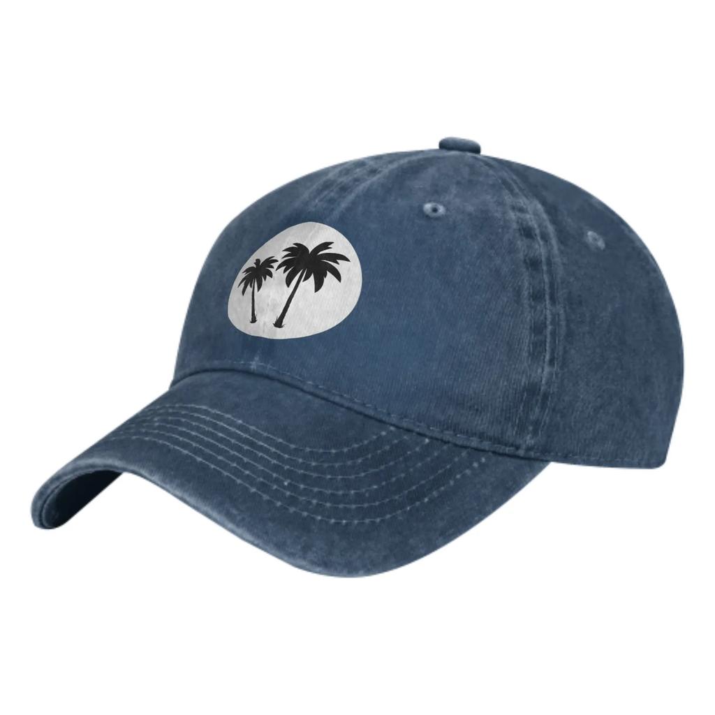 Coconut Tree Летняя классическая модная мужская кепка дальнобойщика из хлопка, дышащая женская ковбойская кепка для отдыха на природе, путешествий, баскетбольных кепок