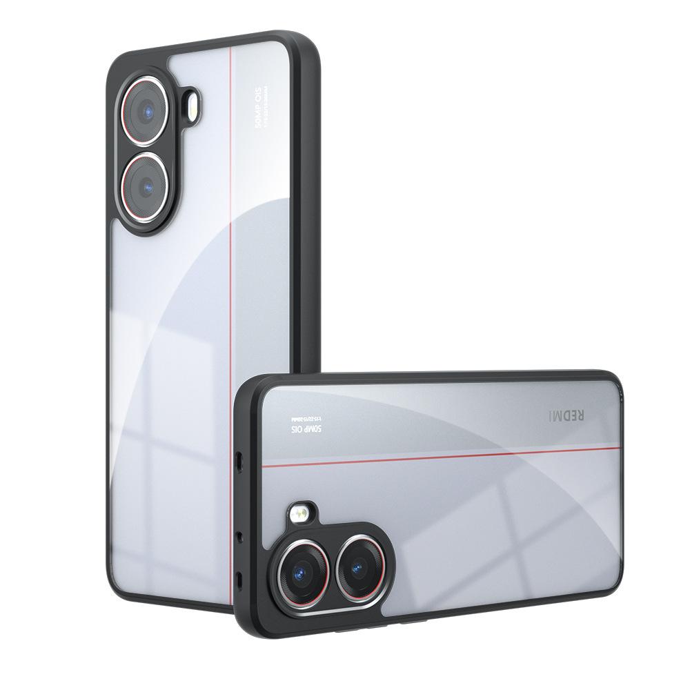 Чехол Armor Acrylic для POCO X7 Pro X 7 X7pro Роскошный матовый жесткий чехол из ПК для Xiaomi POCOX7Pro Redmi Turbo 4 Note14 Pro Plus Противоударный бампер