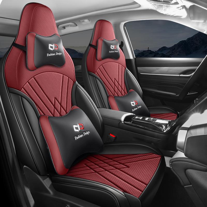 Новая модель Подушка на сиденье автомобиля из натуральной кожи для Dongfeng Fengshen L7 - Универсальная посадка для четырех сезонов