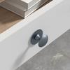 Stainless Steel No-Drill Furniture Cabinet Door Handle Adhesive Round Drawer Pull Knob