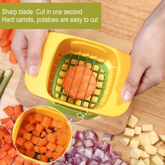 2 In 1 Vegetable Chopper Food Grade Mandoline Slicer Multifunctional Food Processor for Vegetables Fruits Potatoes