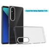 Простой тонкий мягкий прозрачный чехол из ТПУ для Sony Xperia 1 VI 10 VI 1VI 10VI 6-го поколения Задняя крышка Fundas Capa