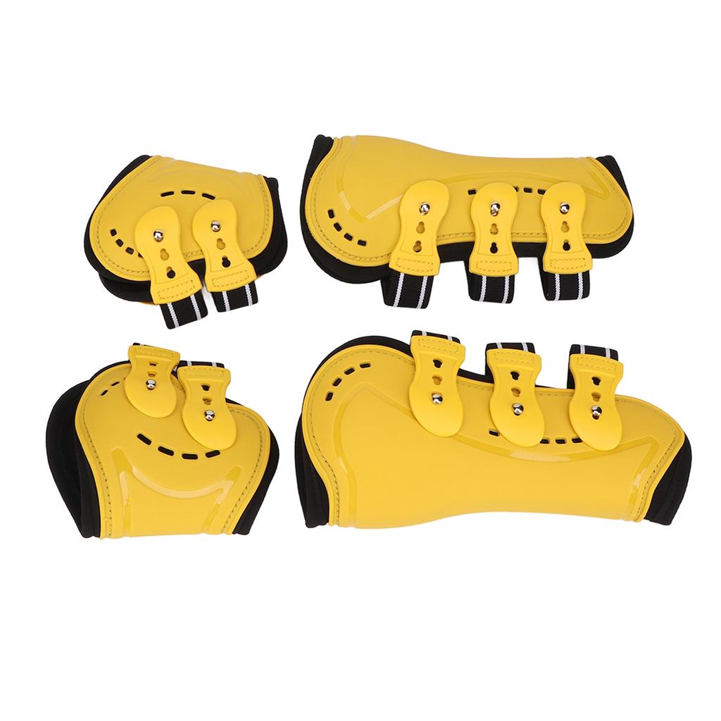 Horse Tendon Boots Fetlock Boots Open Front Breathable Adjustable Protective Horse Boots for