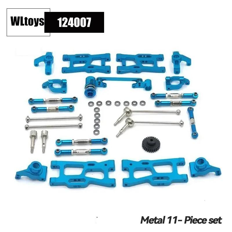 WLtoys 124017 124019 RC Cars Original Spare Parts - Swing Arm C Seat Bottom Motor Differential Gear box Shock Absorbers