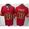 San Francisco 49ers Embroidered Football Jersey Team Apparel Men Sports Fan Wear