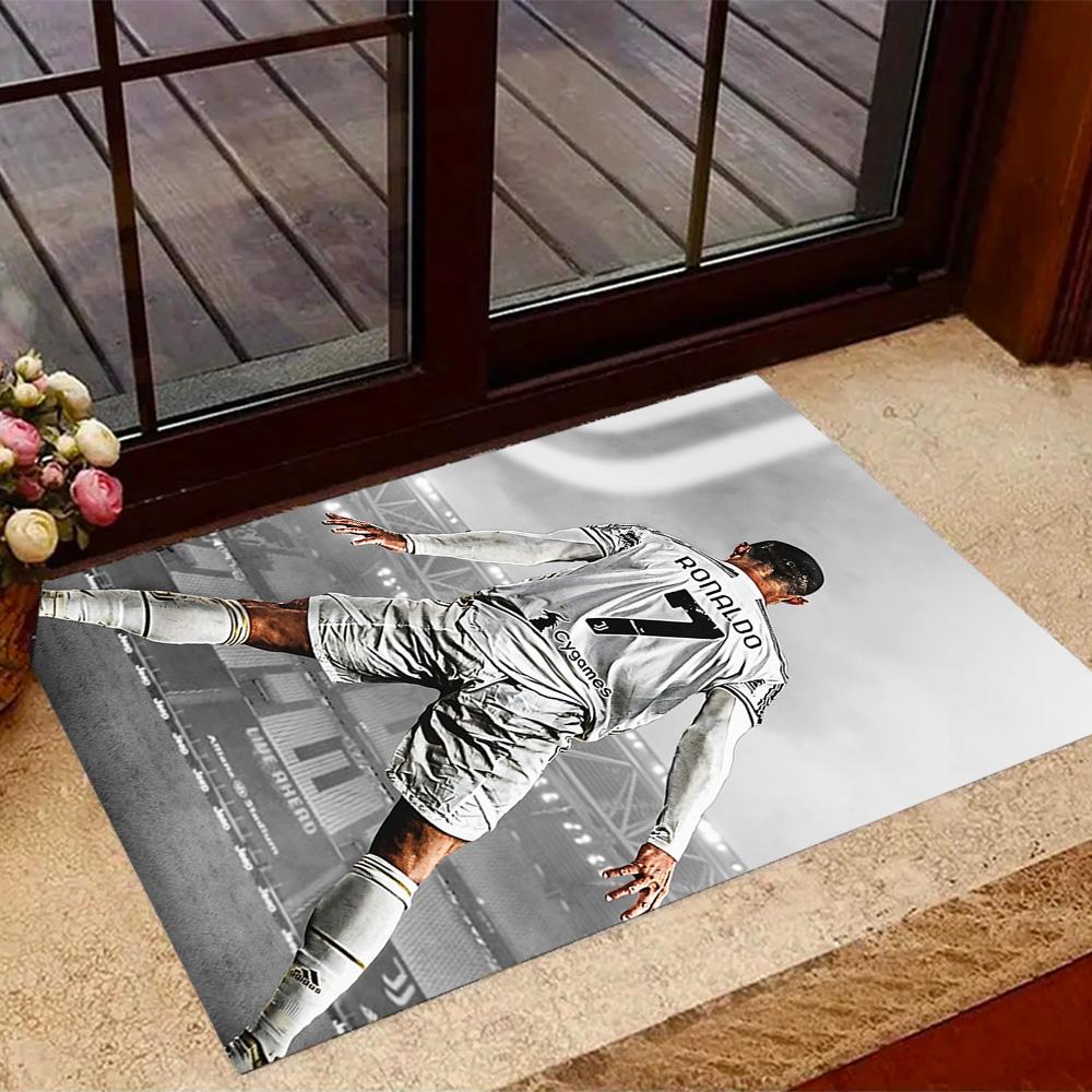 Cr7: Answer Revealed Carpet Design for Kitchen Living Rooms Balcony Dormitory Anti-slip Rug Decorate Offices Perfect Birthday/Christmas Gift Idea