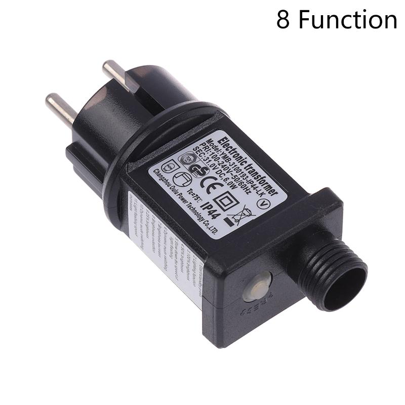 Европейская вилка переменного тока 220 В до 31 В постоянного тока 6 Вт 8-функциональный светодиодный драйвер лампы с переключателем, адаптер IP44, водонепроницаемый лазерный светильник, европейский блок питания