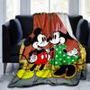 1pc, Mickey & Minnie Mouse Inspired Blanket, Seasonal, Home Decor, Throw Blanket, Soft Flannel Throw BlanketWarmth for Your Living Room or Bedroom, Pe