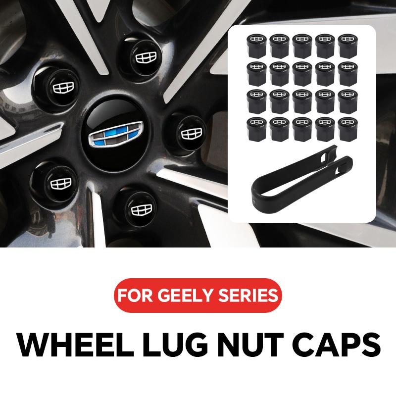 20Pcs Tire Nut Caps For Geely Emgrand GS Okavango FY11 Preface Geome Caps Car Wheel Caps Bolts For Wheel Bolts Stem Caps1