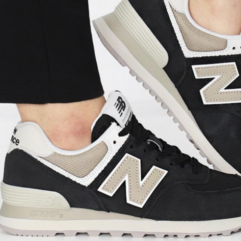 New Balance 574 Кроссовки Черные