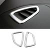 Для Hyundai Tucson 2015-2018 Накладка на рамку вентиляционного отверстия кондиционера на приборной панели Наклейка из нержавеющей стали