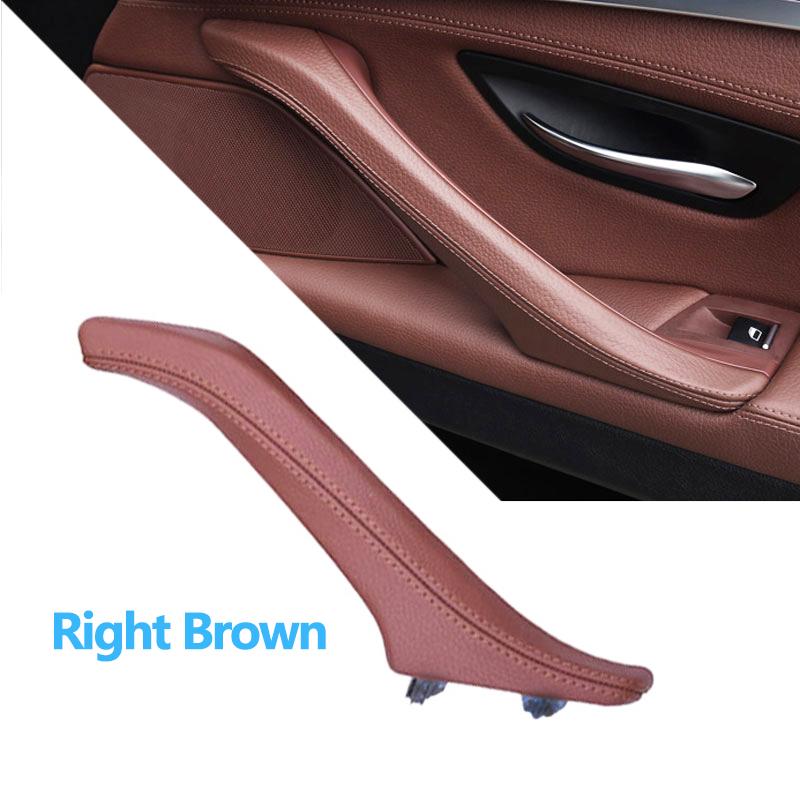 LHD RHD Interior Passenger Door Leather Pull Handle Assembly for BMW 5 Series F10 F11 F18 520i 523i 525i 528i