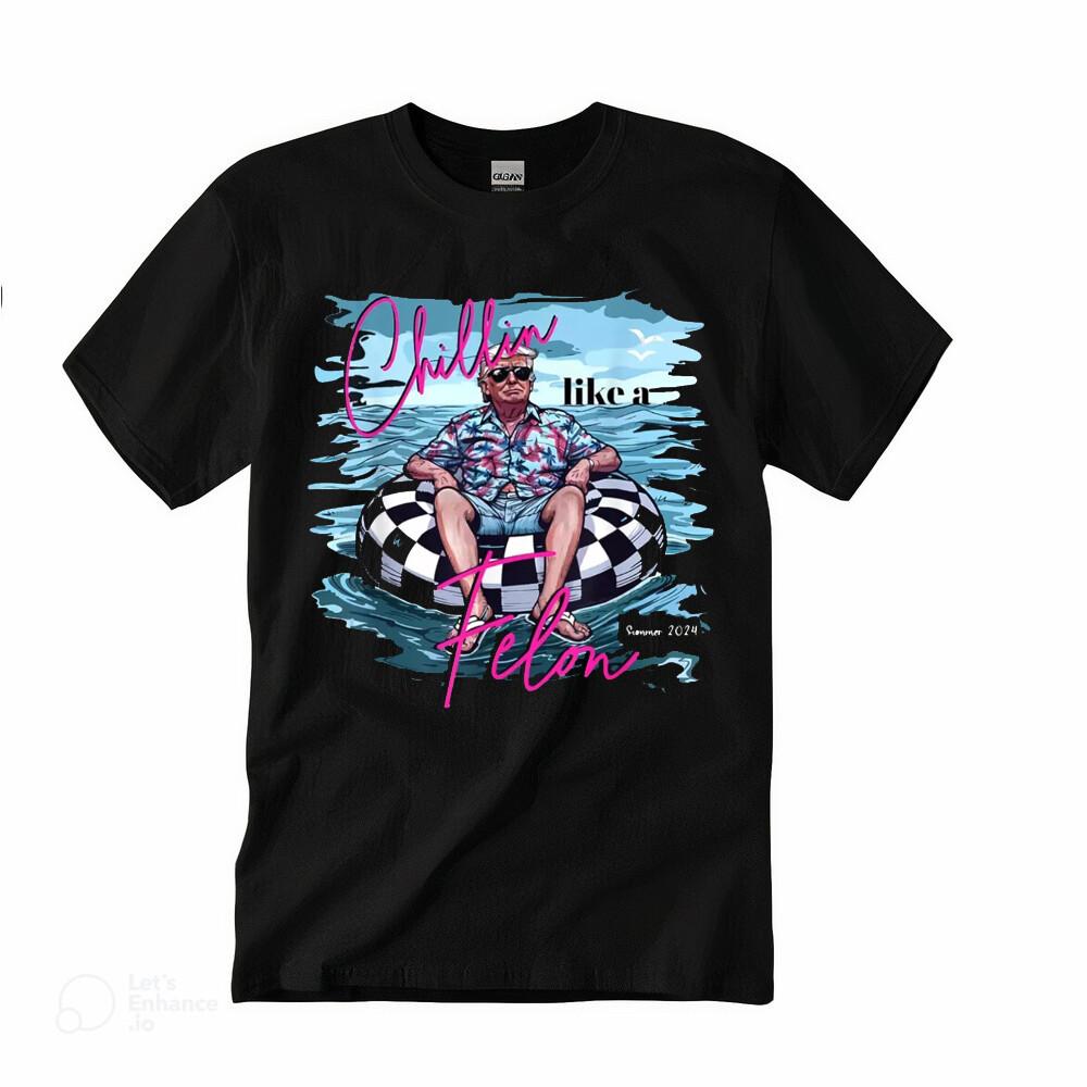 Chilling like a Relaxed Guy on Float T-shirt