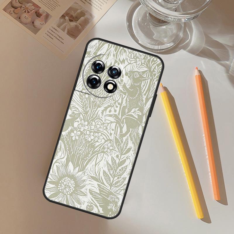 Squirrel Pattern Funda For OnePlus 13 13R 12 R 11 9 10 Pro 8T 9RT 10T OnePlus Nord 4 CE 2 3 Lite N20 N30 Case