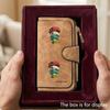 Frisbee Golf Men's Large Capacity Wallet with Business Card Slot and Cash Pocket, Suitable for Formal Occasions and Office Use, Professional Gift,