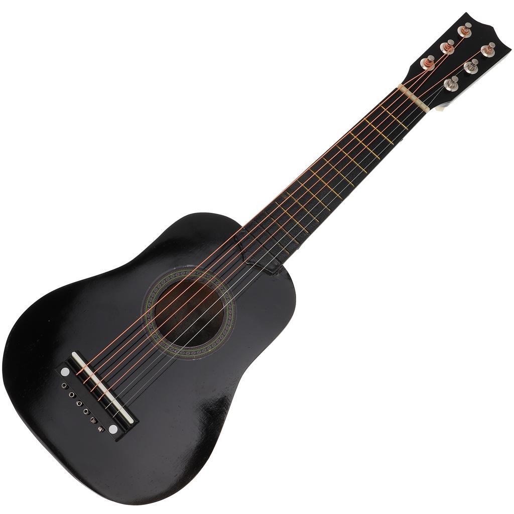 Inch Acoustic Guitar Small Size Portable Wooden Guitar for Children Kids (Red)