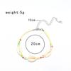 Hand Woven Beach Ankle Chains Starfish Ankle  Accessories Fashion Shell Shaped Anklets  Man