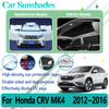 Для Honda CR-V CRV CR V MK4 2012~2016 Анти-УФ Автомобильные Полные Солнцезащитные Козырьки Защита Окон Защитные Чехлы от Солнца Автоаксессуары 2015 2014