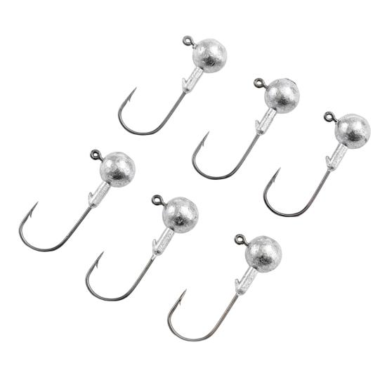 50Pcs Fishing Hooks Rustproof Corrosion Resistant Freshwater Saltwater Sharp Crank Hooks Fishing Accessories