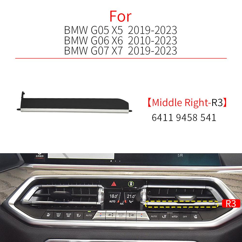 Для BMW G05 G06 G07 Автомобиль Передняя Решетка Воздухозаборника Зажим Накладка Детали Комплекты для Ремонта Выхода A/C Аксессуар Для BMW X5 X6 X7 64119458541