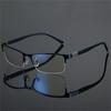 Очки для чтения для мужчин и женщин, анти-синий свет, высокое качество, полурамка с диоптриями, деловые офисные очки