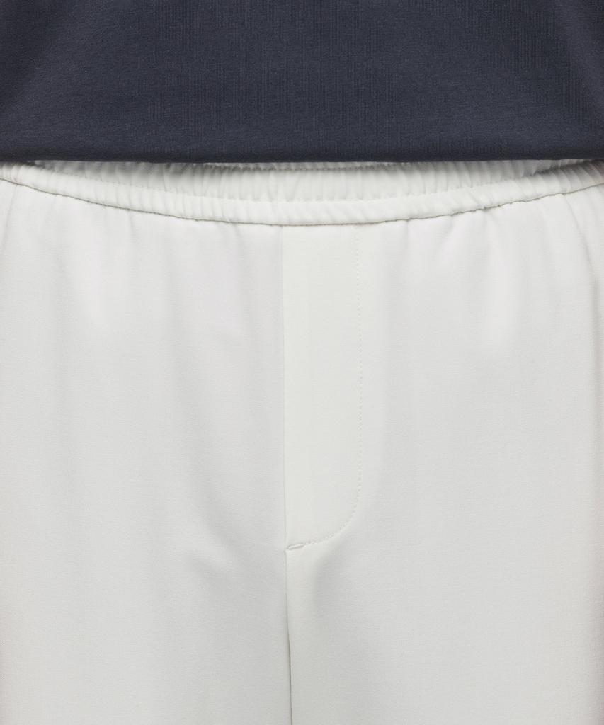 MUSINSA STANDARD Genderless Wide Elastic Waist Slacks [Cream]