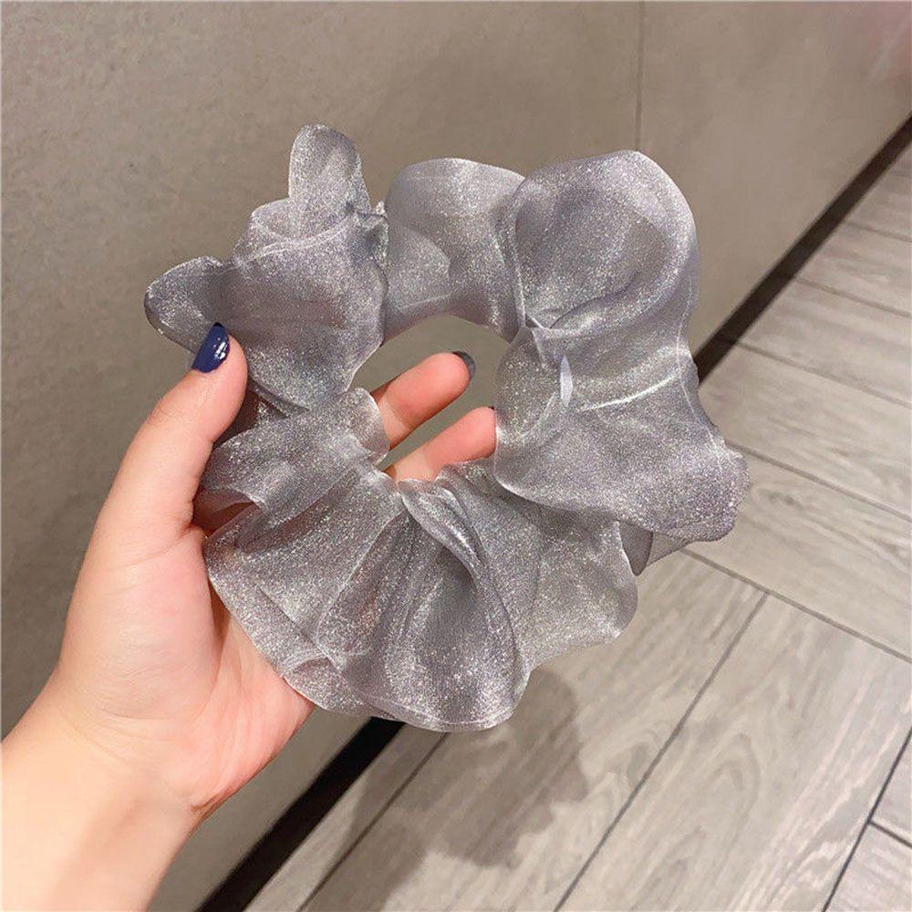 Hairband Headwear Fashion Hair Ropes Elastic Hair Ties for Women Girls Oversized Hair Scrunchies