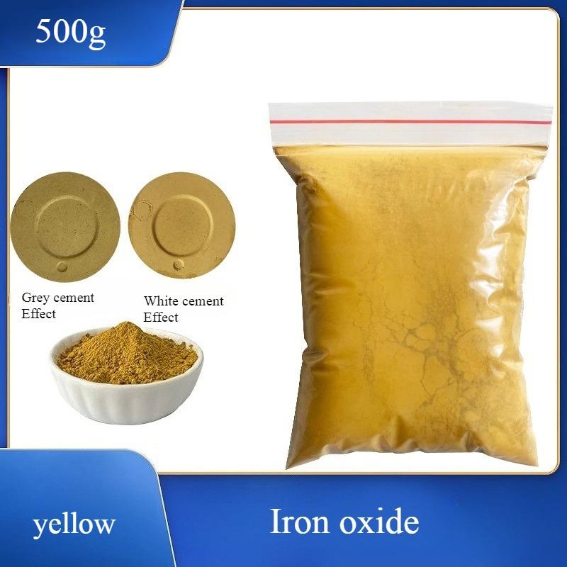 500г/1000г Порошковый пигмент оксида железа DIY Керамические поделки Деревянные доски Поверхность стен и краска Подиум Цемент Подбор цвета