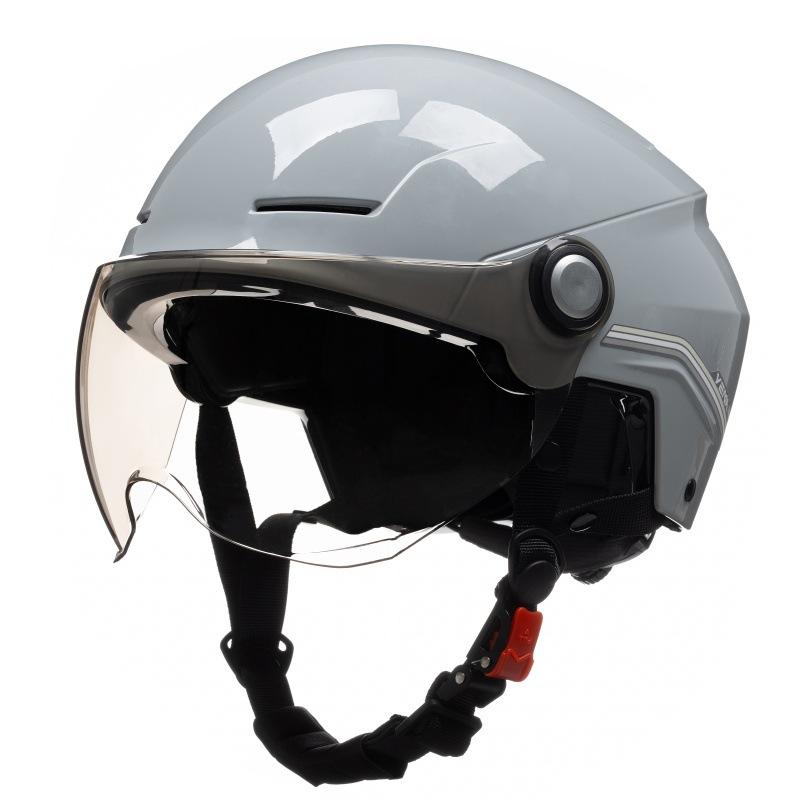 Helmet Electric Car Women's Summer Half Helmet 3C Certified Battery Motorcycle Men's Four Seasons Helmet