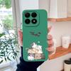 For Xiaomi 15T Pro Case For Xiaomi 17 Pro Max Cartoon Phone Back Cover Full Protection Soft Liquid Silicone Shockproof Bumper