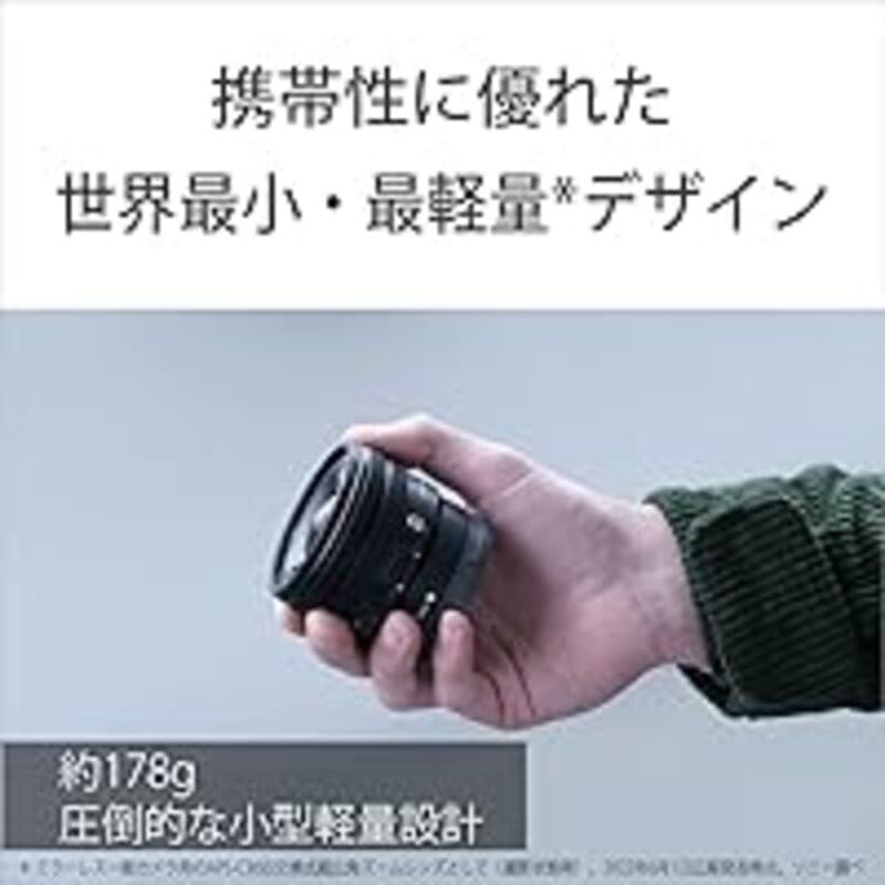 Объектив SONY с зумом E PZ F4 G G-объектив для цифровых зеркальных камер SELP1020G (Sony) Широкоугольный APS-C 10-20 мм [E-mount] (Оригинальный объектив)