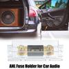X AUTOHAUX 1 Комплект Автомобильный 1/0 2 4 AWG Вход/Выход Держатель Предохранителя ANL и 5 шт. Предохранителей ANL 50A