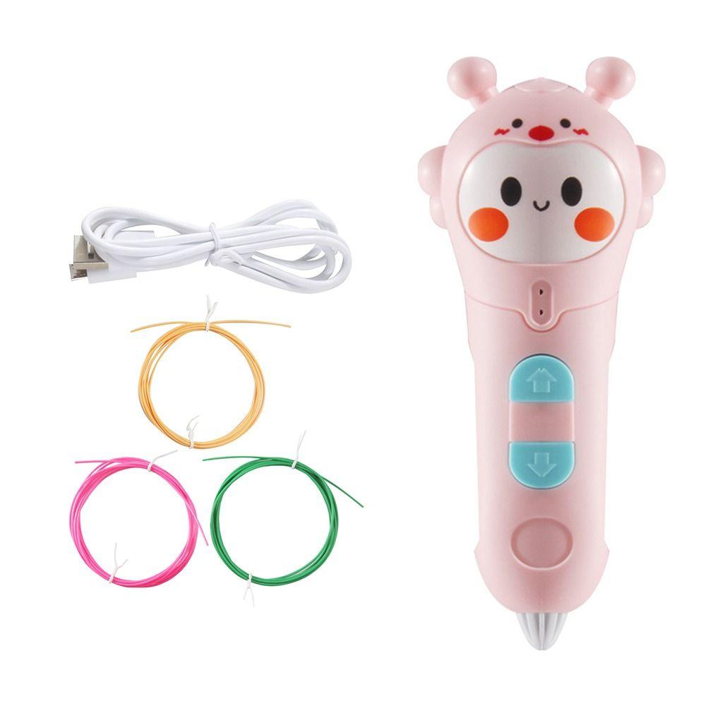 Безопасная низкотемпературная ручка-принтер для граффити и рисования для детей/взрослых, 3D-ручка для рисования, 3D-карандаши, игрушки для рисования своими руками, арт-крафт, принтер